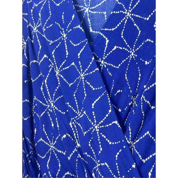 Plenty by Tracy Reese Anthropologie Aleah Faux Wrap Long Sleeve Flowy Dress S - Picture 4 of 12